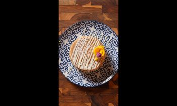 No-Bake Upside-Down Mango Cheesecake