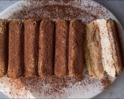 Tiramisu Ice Cream Cake