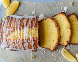 DIY Coffee Shop Lemon Loaf Cake
