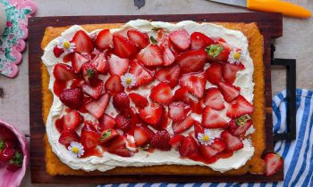 Strawberry Shortcake Cake