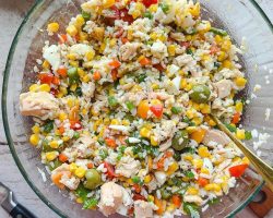 Italian Tuna and Rice Salad – Filling and Delicious!