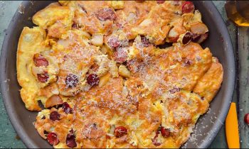 Potato and Hot Dog Frittata – A Must Try!