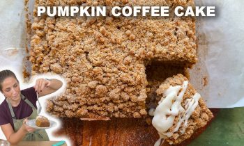 Pumpkin Streusel Coffee Cake