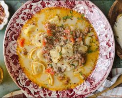 Sausage and Tortellini Soup – Easy and Quick