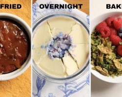 Overnight vs Baked vs Air Fried Oats