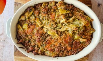 Stuffed Artichoke Casserole – Dump and Go Recipe