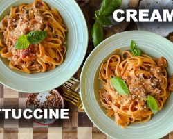 Creamy Fettuccine – Easy Weeknight Dinner!