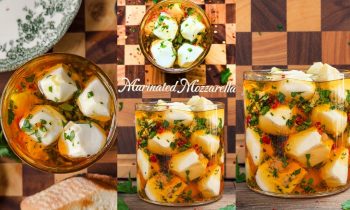 Marinated Mozzarella Bites – Easy Appetizer – No Cooking!