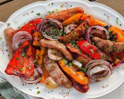 Sausage and Peppers – On The Grill!