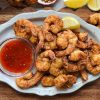 Crispy Shrimp with Honey Buffalo Sauce