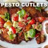 Incredibly Delicious Pesto Chicken Cutlets