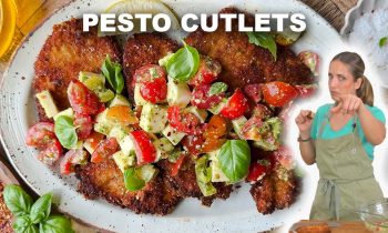 Incredibly Delicious Pesto Chicken Cutlets