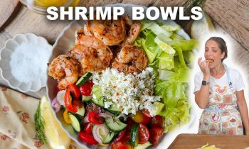 Mediterranean Shrimp Bowls – Super Quick & Easy!