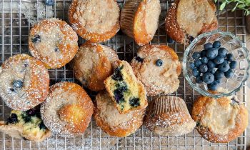 Bakery Style Blueberry Muffins – The BEST ever!!