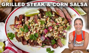 Grilled Steak & Charred Corn Salsa!